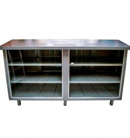 Mostrador metálico para negocios